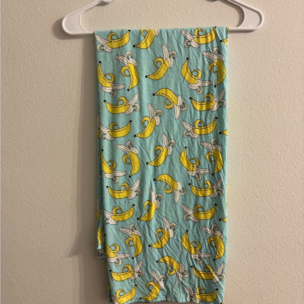 Banana Print little sleepies swaddle